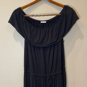 Max Studio Off the Shoulder Jumpsuit, Black Size Women’s XL